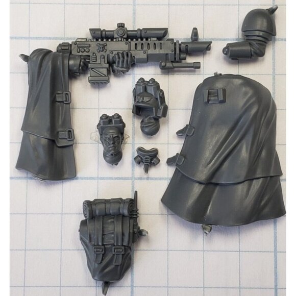 Games Workshop Other - Warhammer 40k Kill Team Bits Cadian Kasrkin Sharpshooter Sniper Upgrade Set